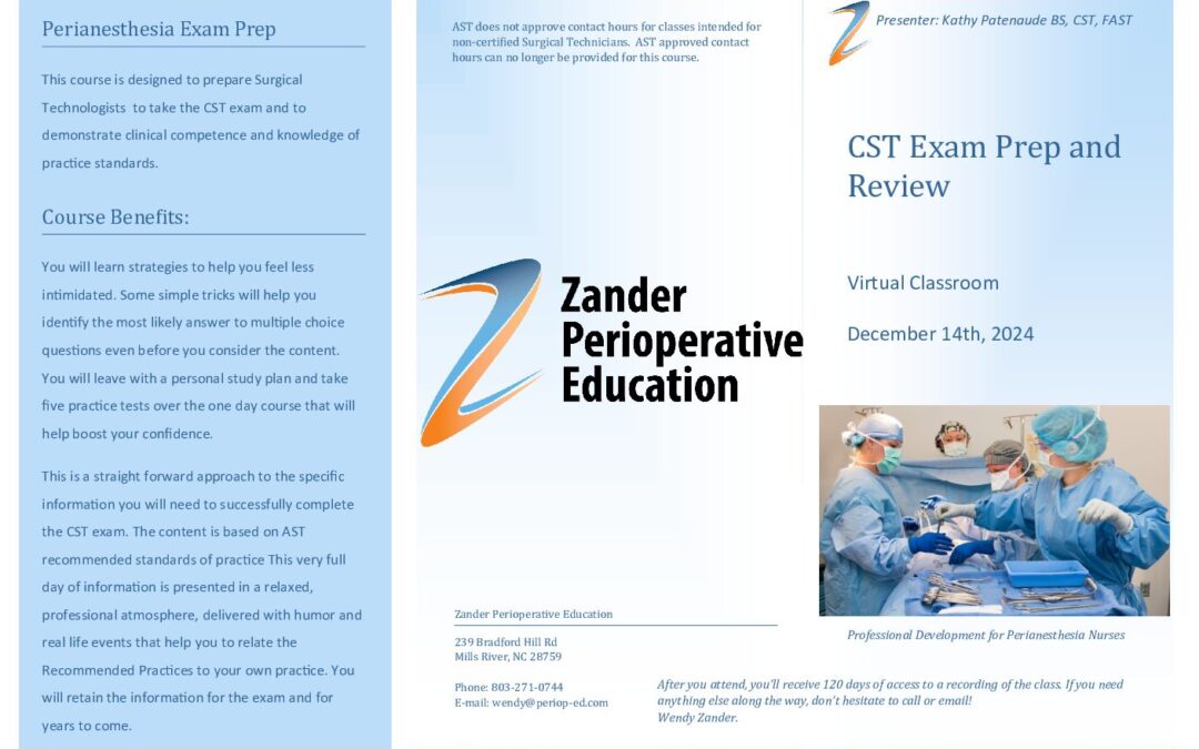 Virtual CST Dec 14 2024